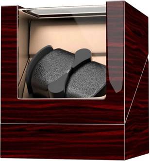 B&Q Electric Automatic Watch Winder Rotation Storage Case