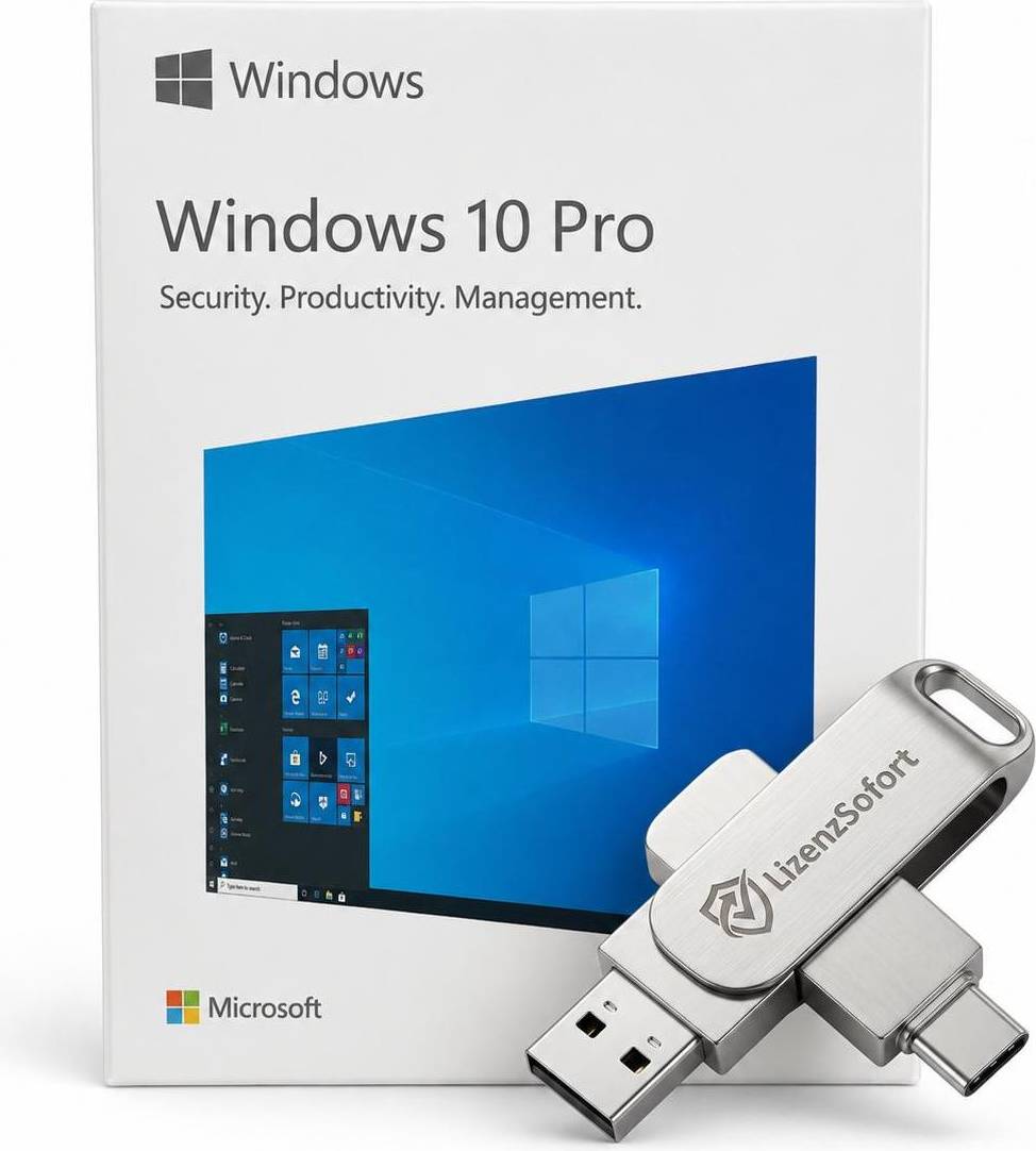Windows 10 64 bit Microsoft Windows 10 Pro 32 64 Bit Vollversion Box