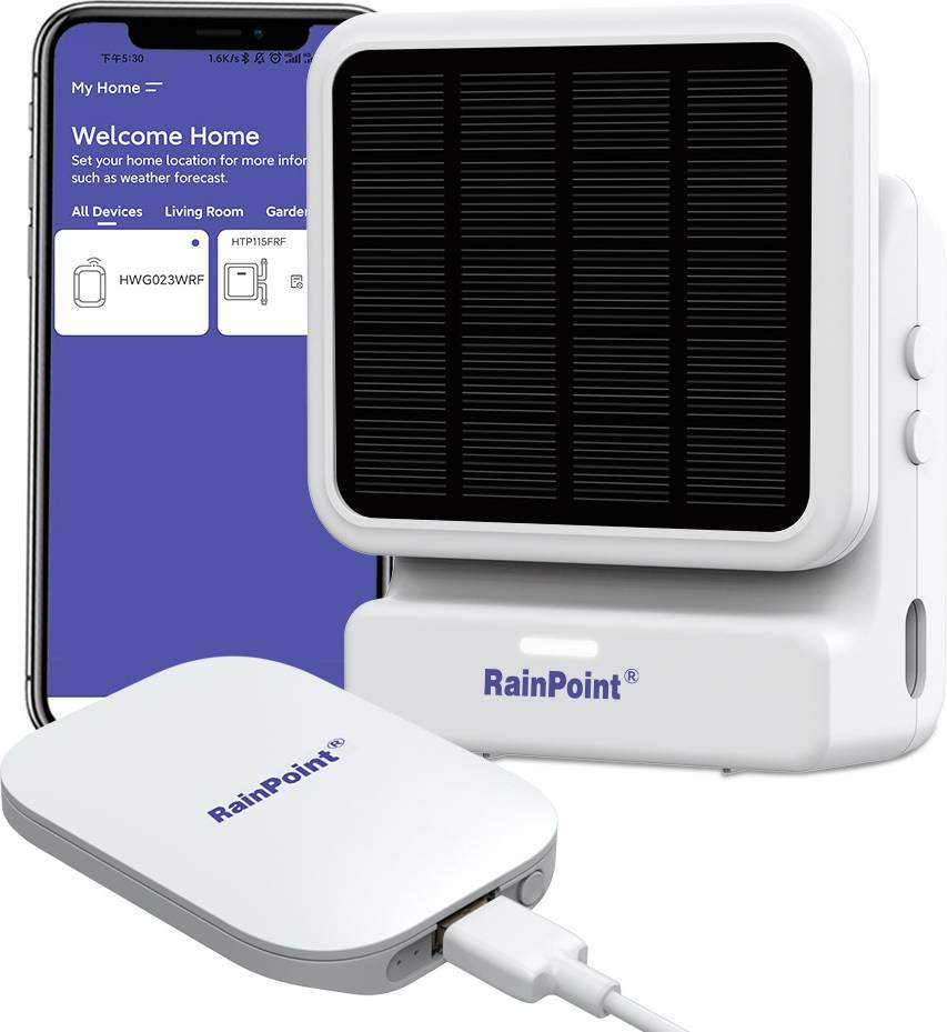 COOCHEER Solar Irrigation System With Mini Box Hub