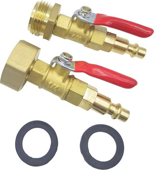 Typecat RV Winterize Blowout Adapter Kit 1/4 In