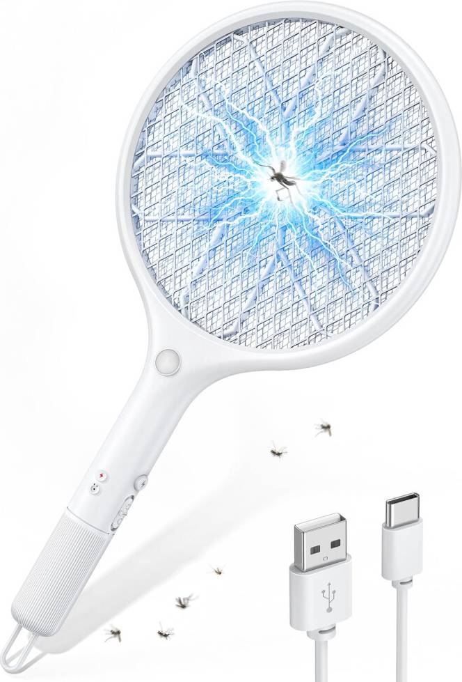 Mohard Electric Fly Zapper 4000V Bug Swatter Racket