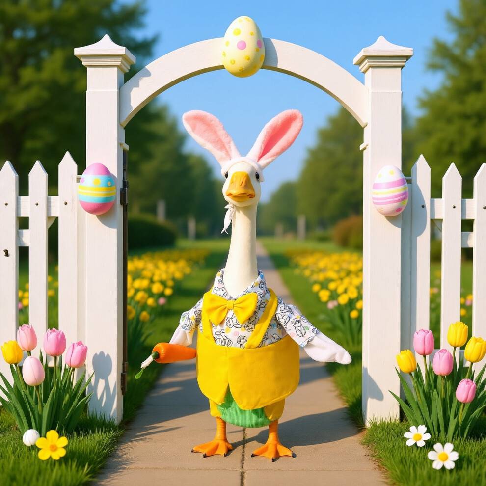 Porch Goose Outfit Spring Easter Graduation 23 Inch