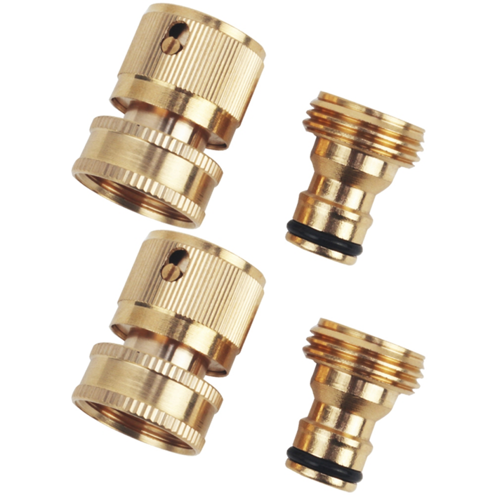 Torribaly Brass Threaded Quick Connector 3 4 Inch
