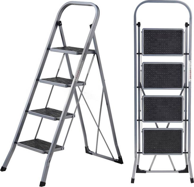 MasterWorx 4 Step Ladder Foldable Step Stool