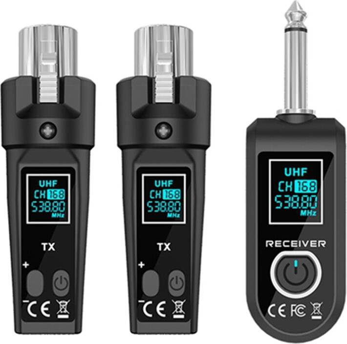 Exogio UHF Microphone Wireless Converter System