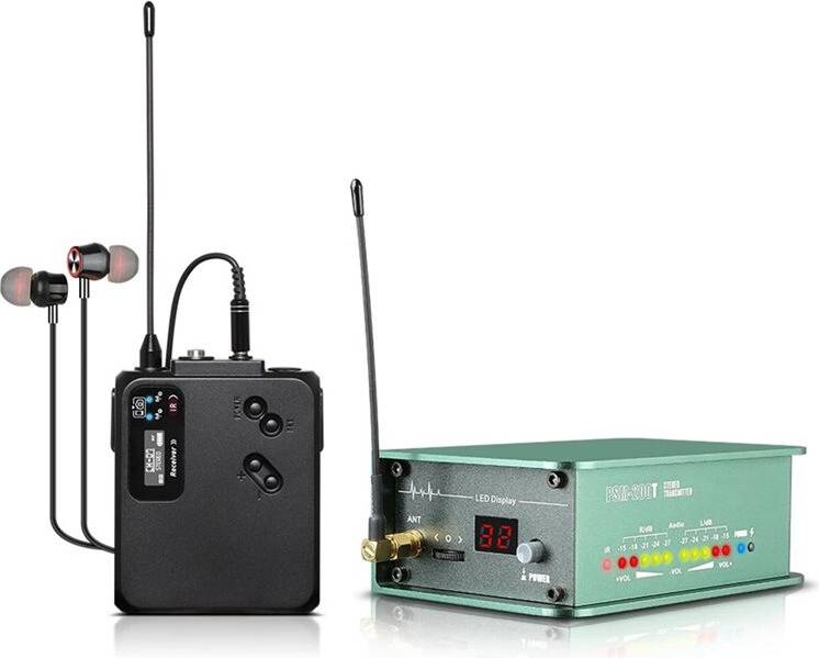 Professional UHF Wireless In-Ear Monitoring System