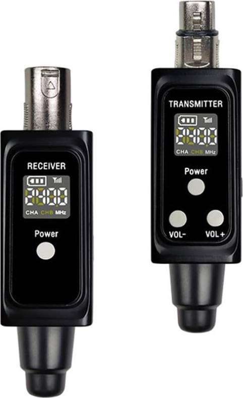 XLR Transmitter Receiver 2.4G Wireless Microphone System