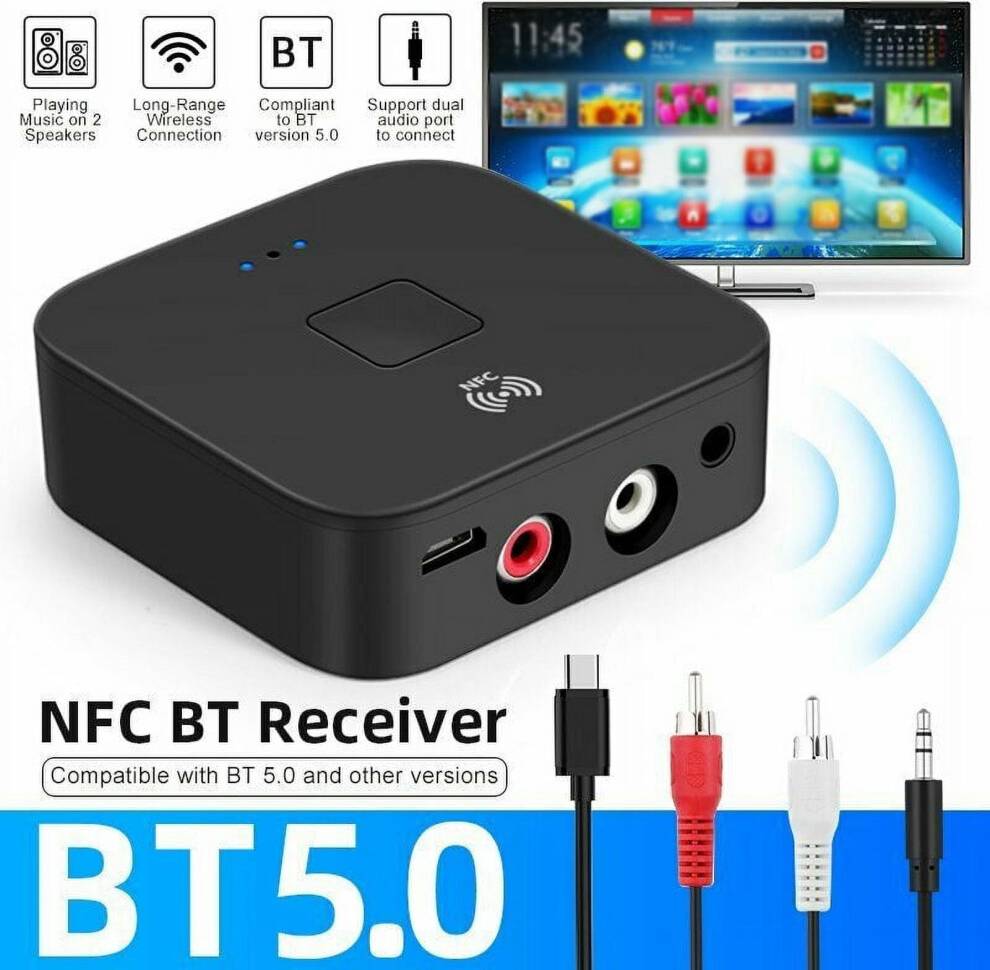 Bluetooth 5.0 Audio Receiver Adapter