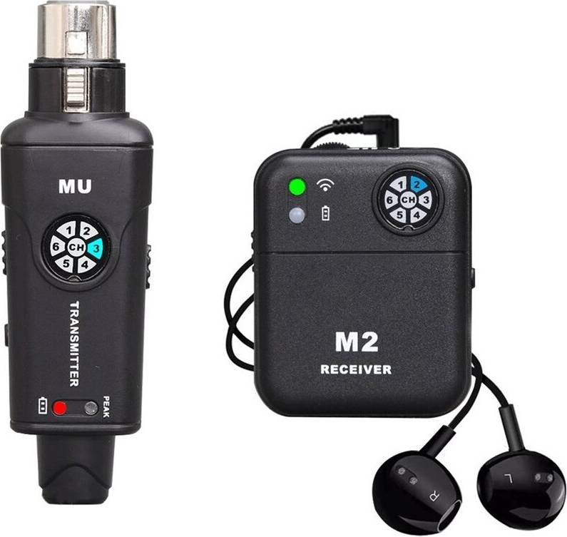 2.4GHz Wireless In-Ear Monitor System Set