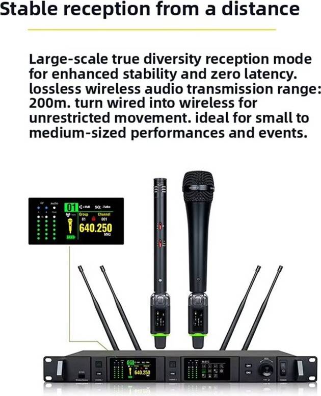48V 5V Wireless Microphone Converter System
