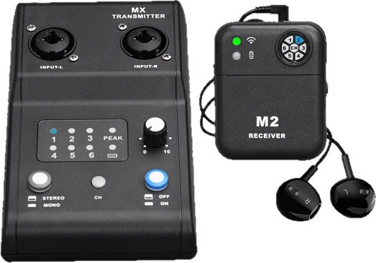 Saudism MX M2 Wireless In Ear Monitor System