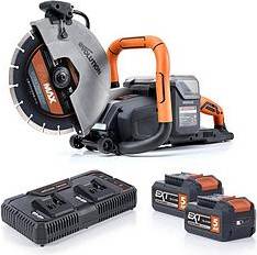 Evolution R260DCT-Li Twin 18V Cordless Brushless Disc Cutter