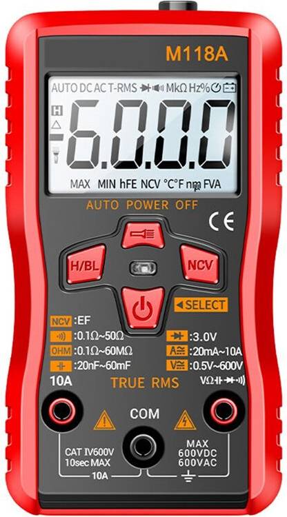 M118A Digital Multimeter True RMS