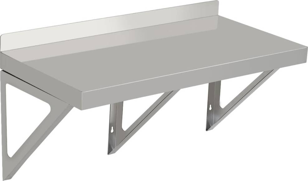 Garage wall shelving Stainless Steel Wall Shelf Shelving System
