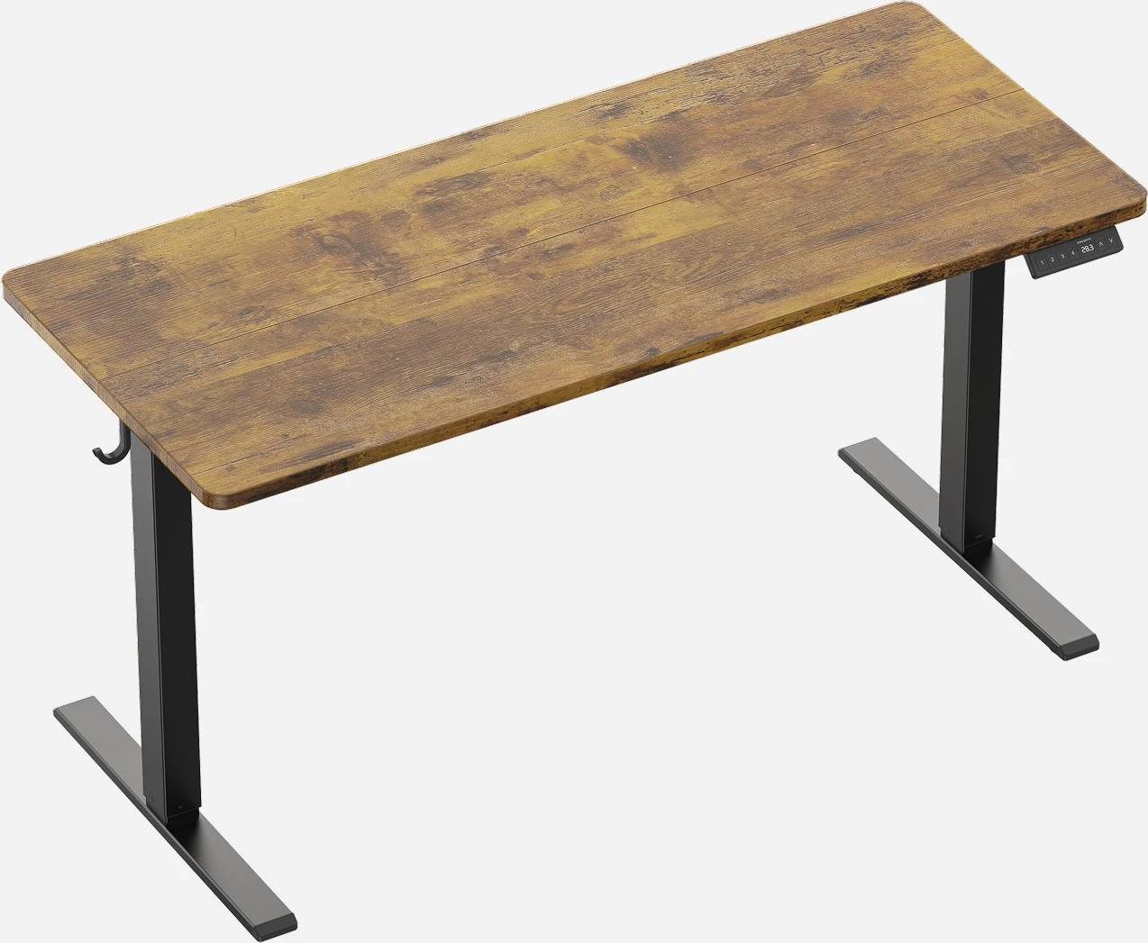 Two-Piece Tabletop Standing Rustic Brown 40"