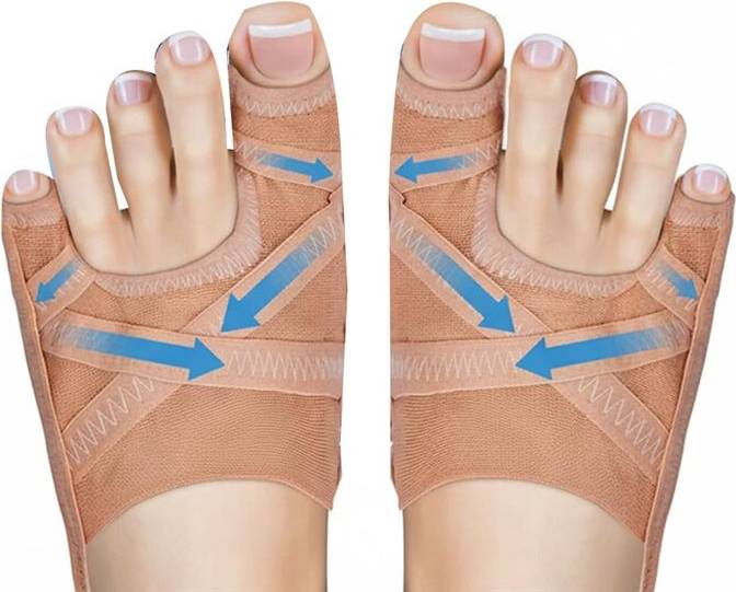 Bunion Corrector And Splint For Toe - Adjustable