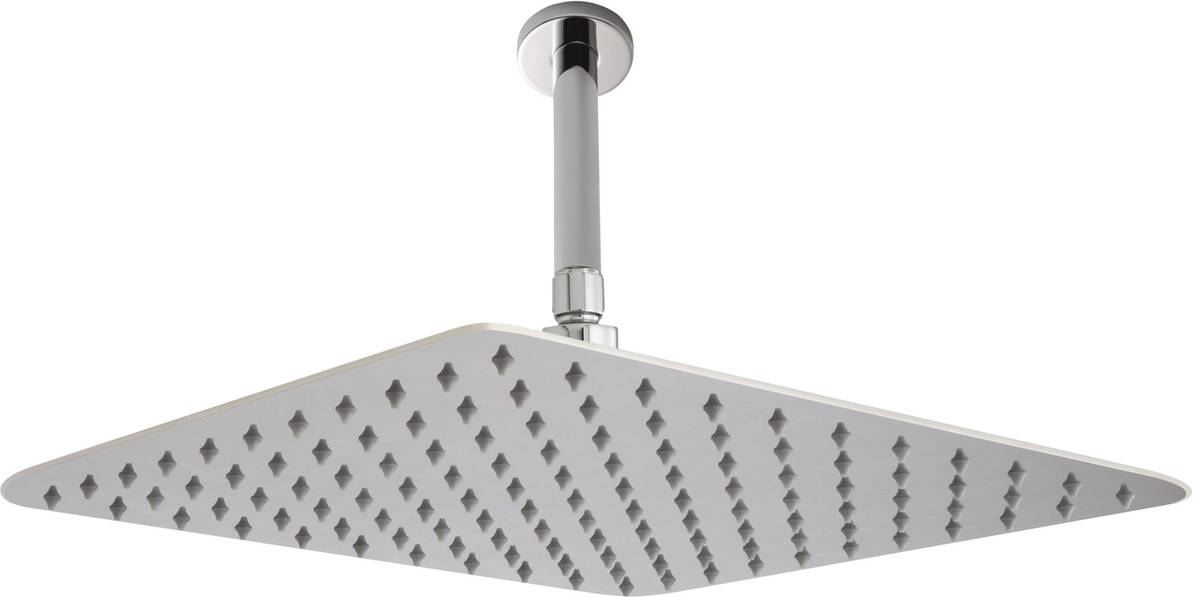 Hudson Reed Ceiling Mounted Square Head & Arm