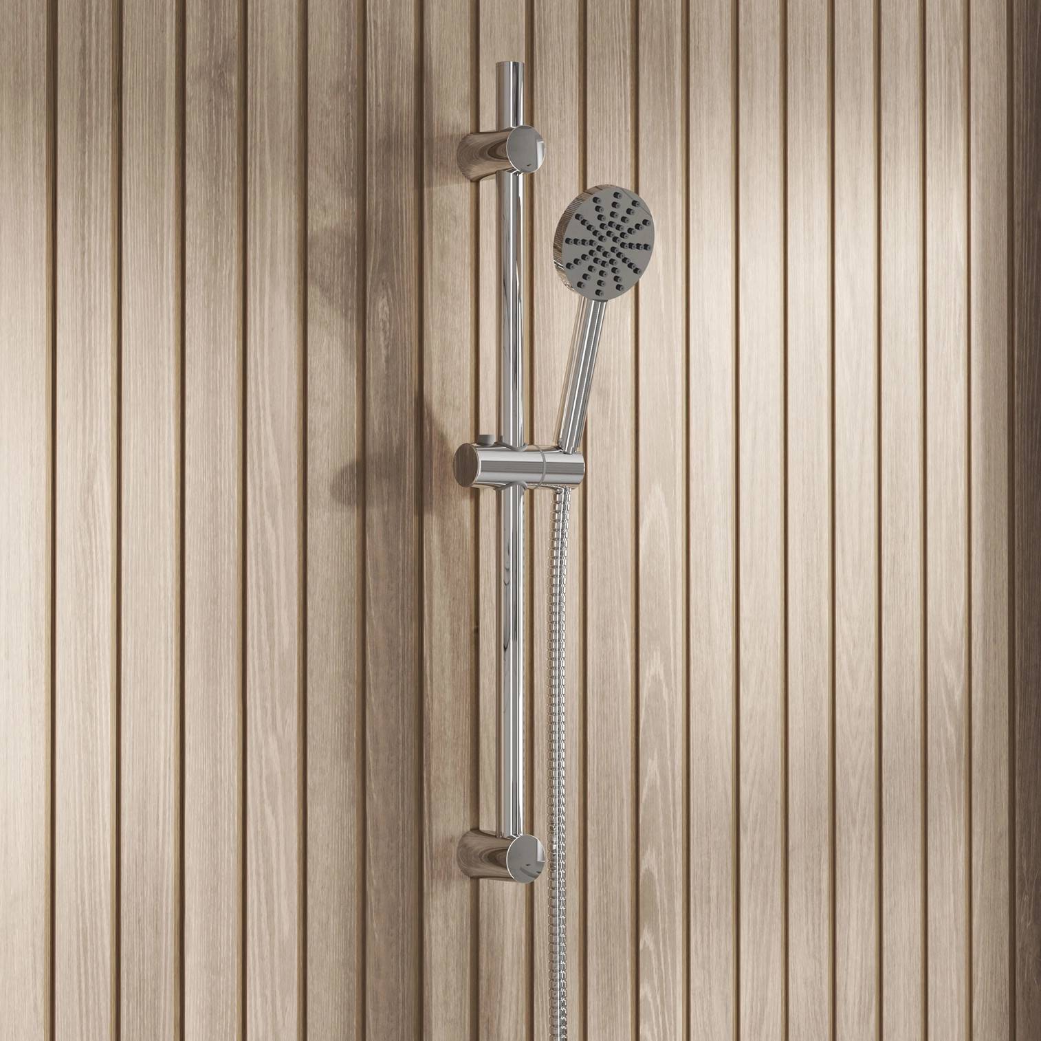 Core Fluted Slide Rail Shower Kit