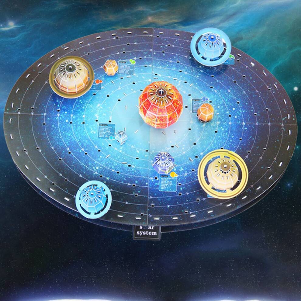 292Pcs 3D Solar System Puzzle Set