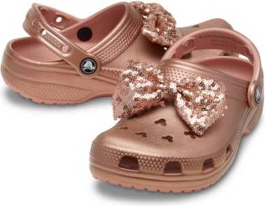 Crocs Mickey Mouse Icon Clogs - Rose Gold