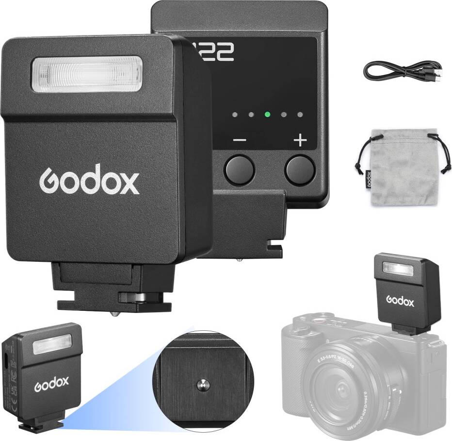 Godox iM22 Camera Flash Mini Flash