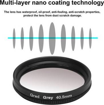 Multilayer Coating Filter Waterproof Gradient Filter