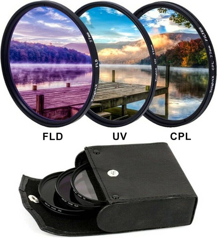UV CPL Polarizer Filter Kit