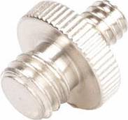 Thread Adapter Steel 1 4 and 3 8 Inch