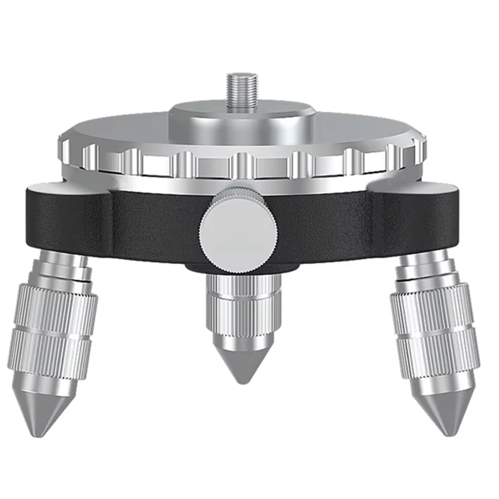 Jehiatek Adjustable Rotation Laser Level Metal Tripod Bracket