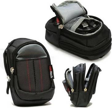 Navitech Black Compact Camera Case For Yosoo Digital