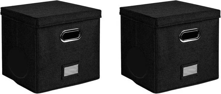 2pcs 12 Inch Vinyl Record Storage Box