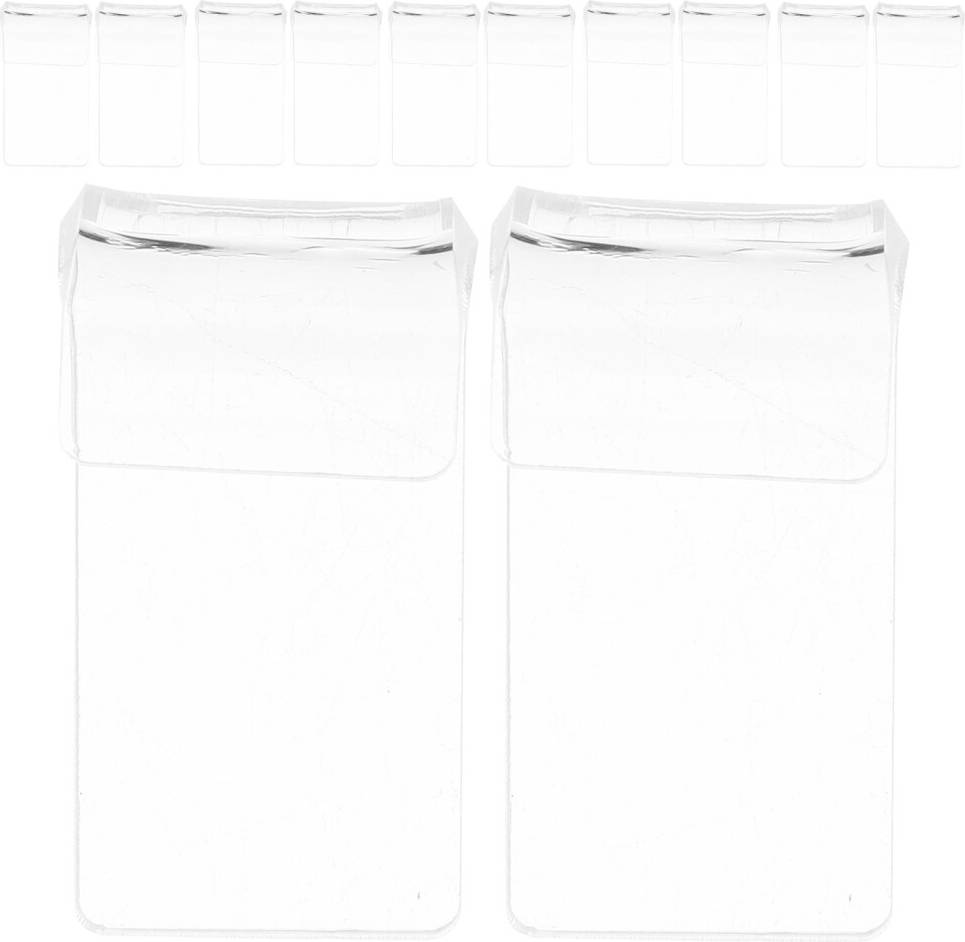 Acrylic Wall-Mounted Record Rack 12 pcs