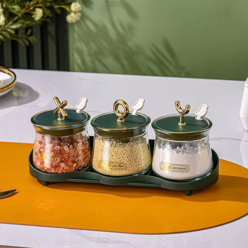 YULINLAND Perforation-Free Seasoning Rack Set