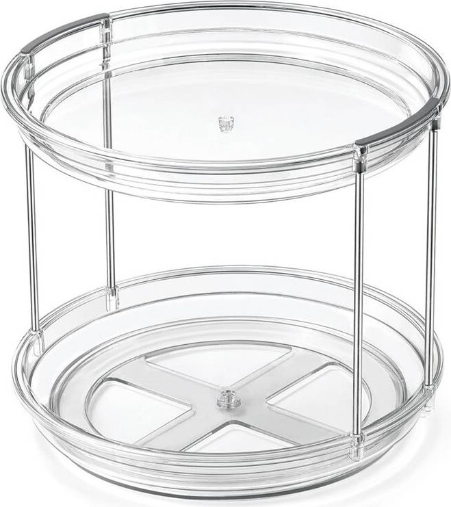 Typecat 2 Tier 9.25 Inch Turntable Organizer