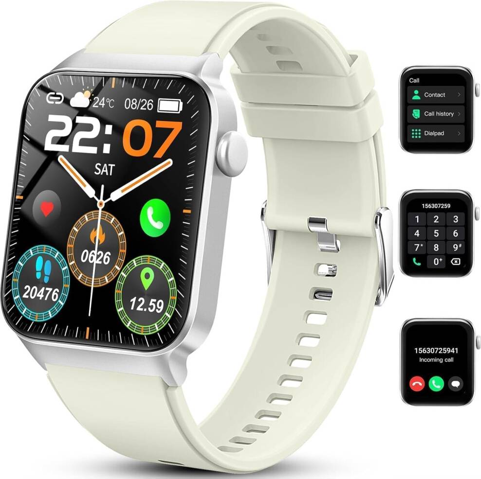 Smart Watch 1.85 HD Screen Step Counter