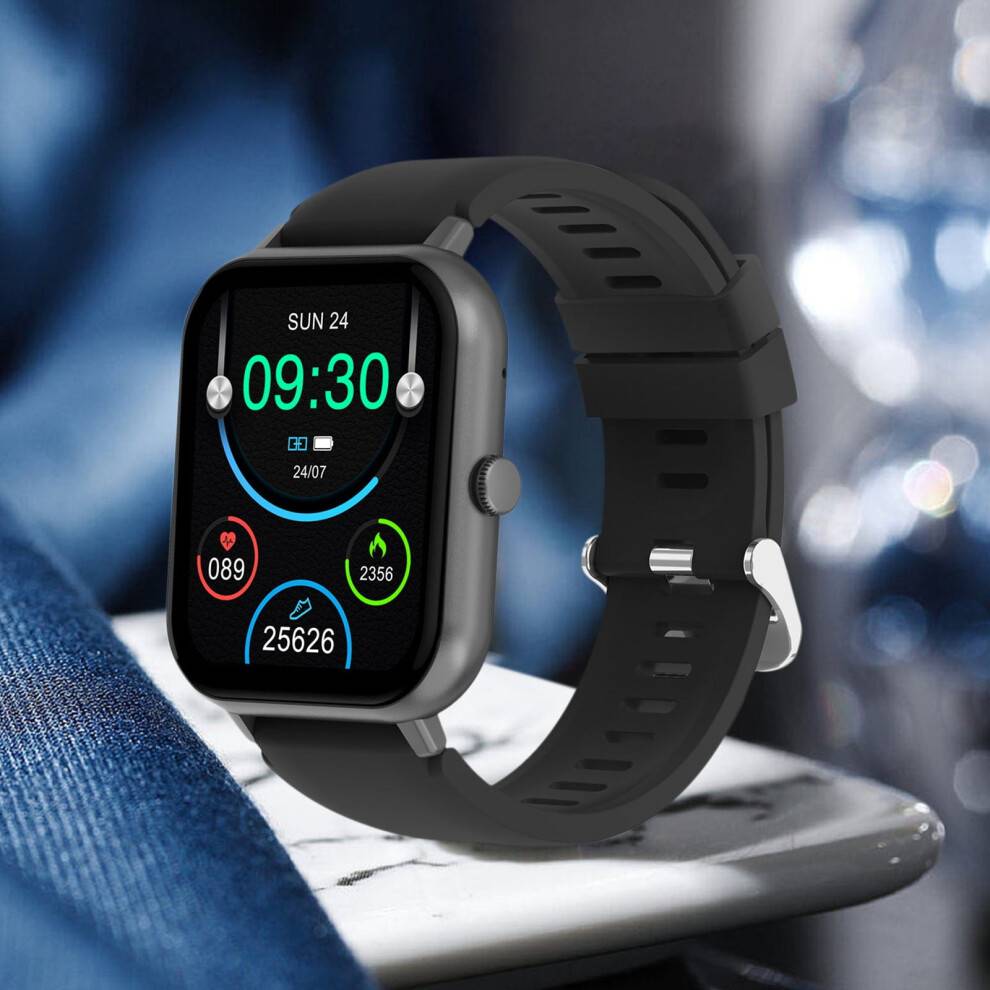 Smart Watch 1.83 HD with Heart Rate and SpO2 Monitoring