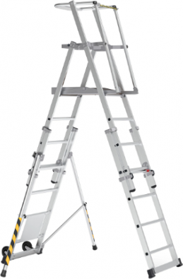 Telescopic ladders BOSS Teleguardplus 7 Rung Telescopic Platform Ladder