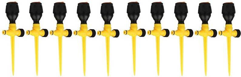 Typecat Automatic 360 Degree Rotation Lawn Sprinklers 10PC