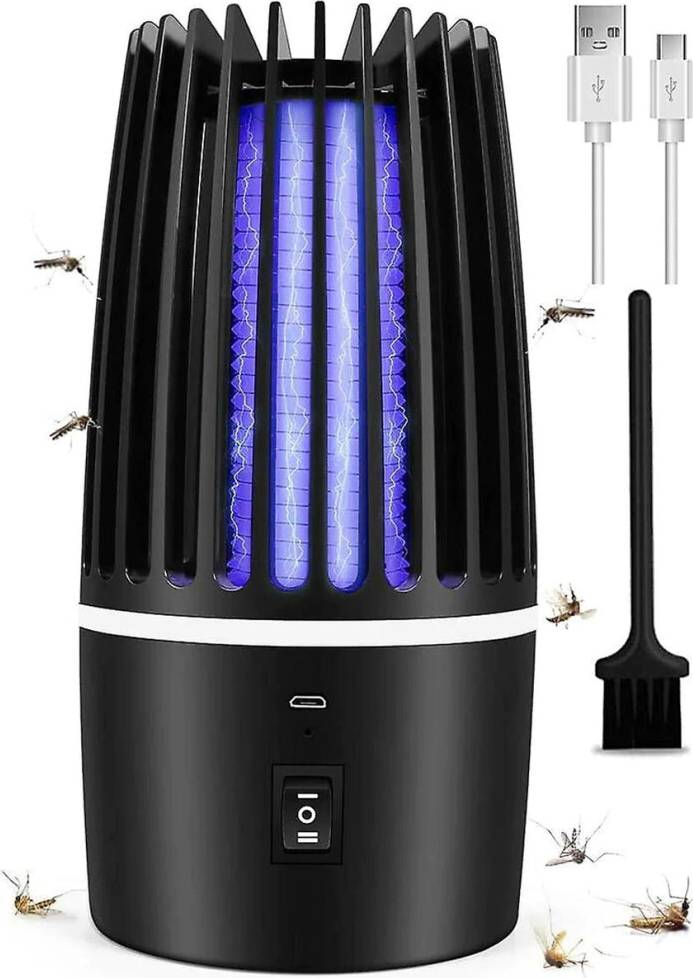 Electric Shock Method Bug Zapper Dual Function