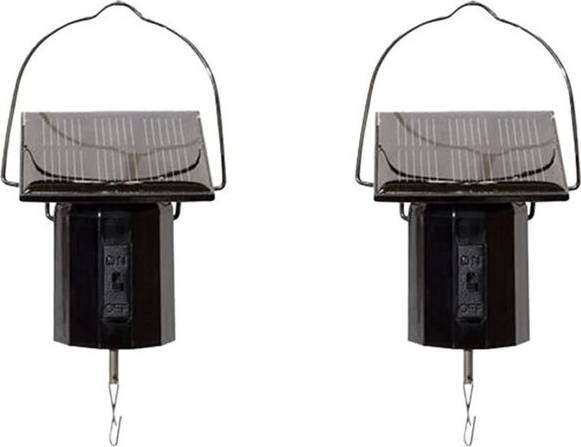 Wind Spinner Rotating Motor Solar Electric