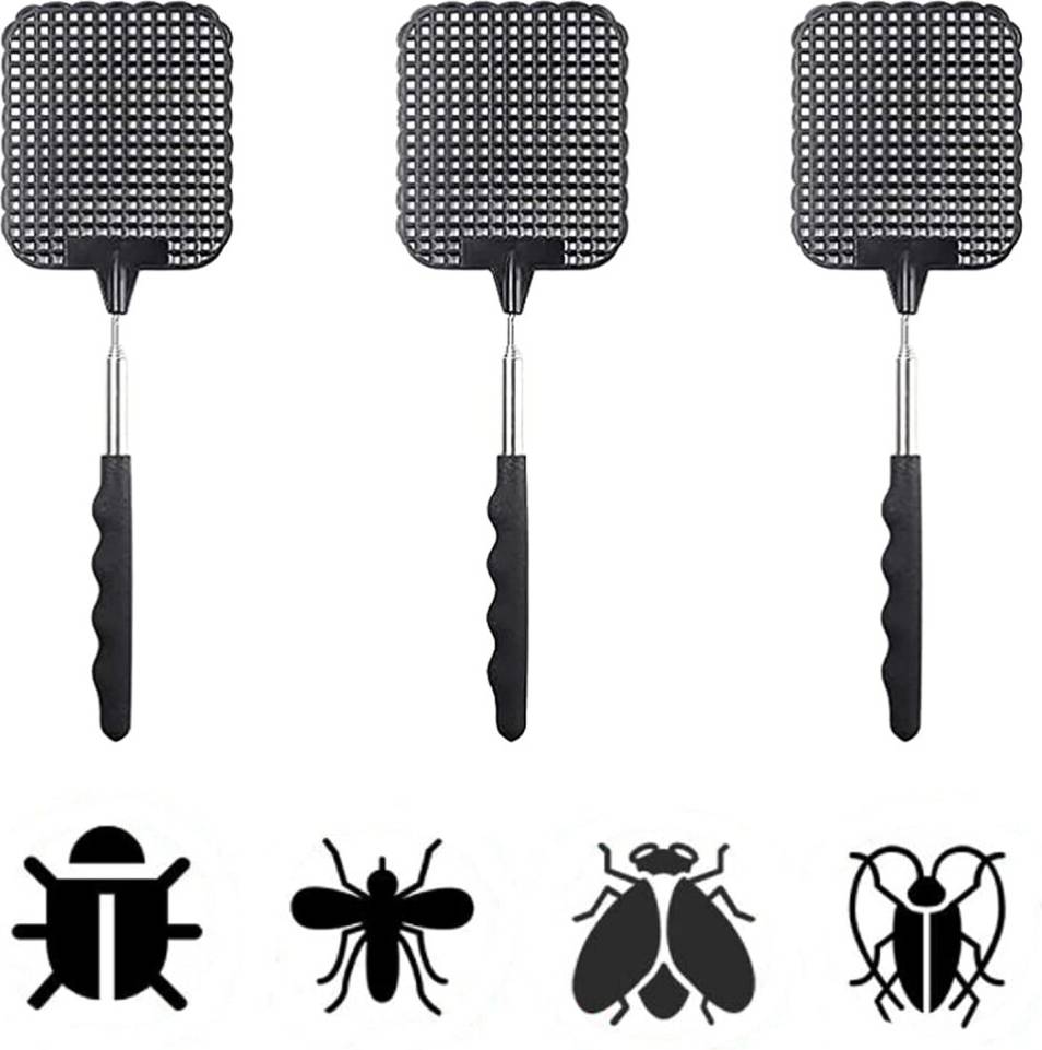 Insect Eliminator Pro Plastic Fly Swatter Set