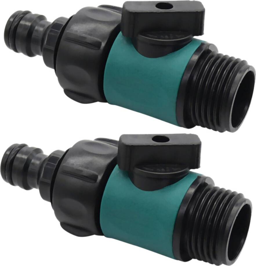 Plastic Valve with 3/4 Inch Quick Connector