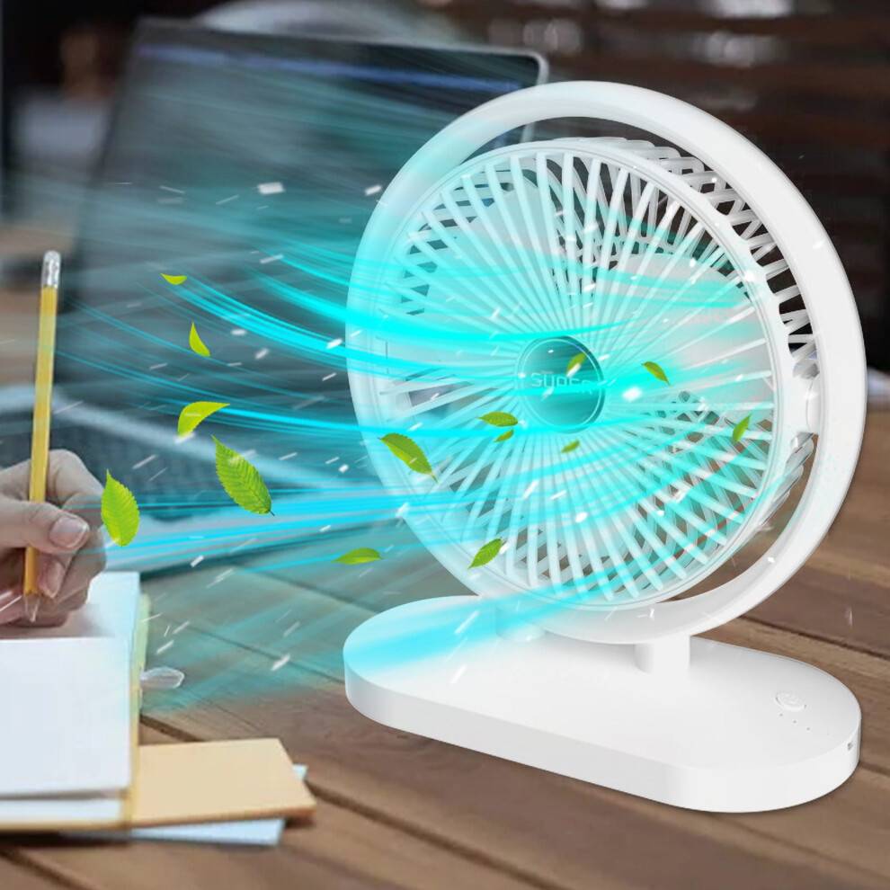 USB Desk Fan 9 Inch 3-Speed
