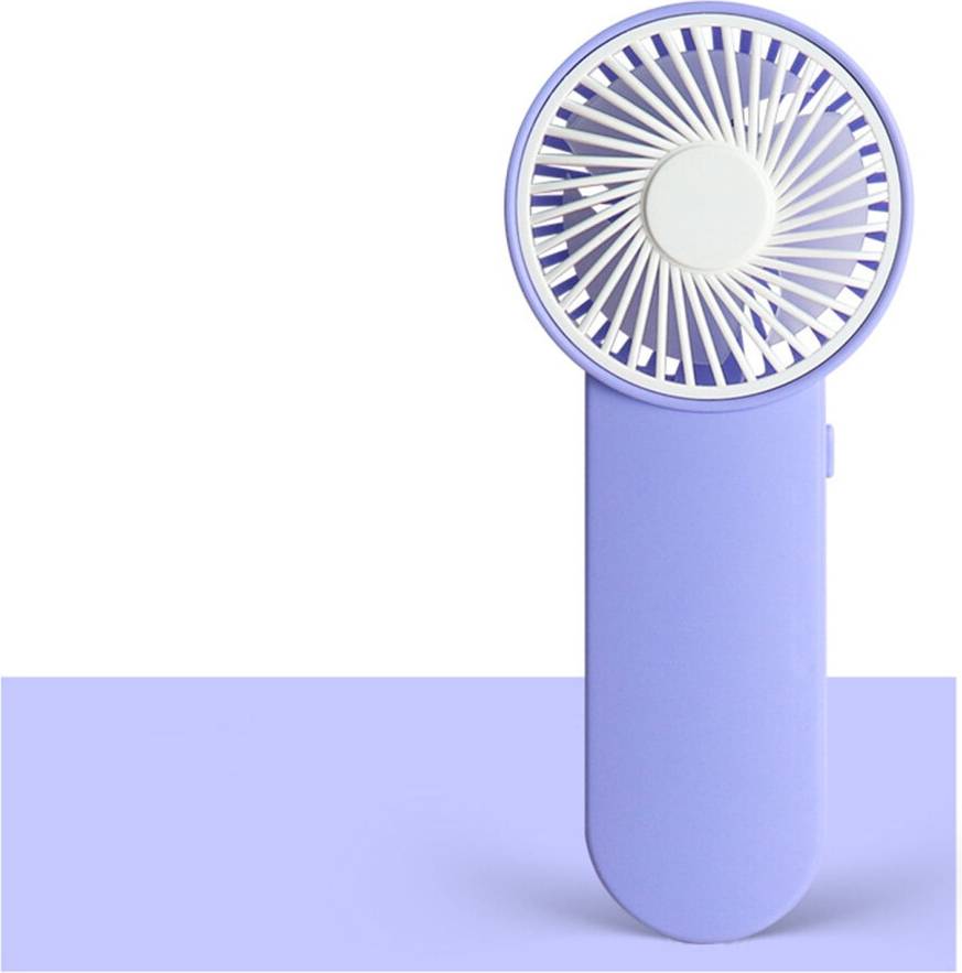 Handheld Fan Purple 3-Speed Mini