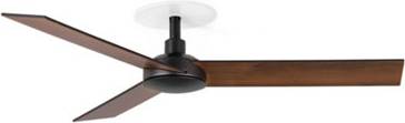 Luminosa Lighting Rudder Recessed Ceiling Fan