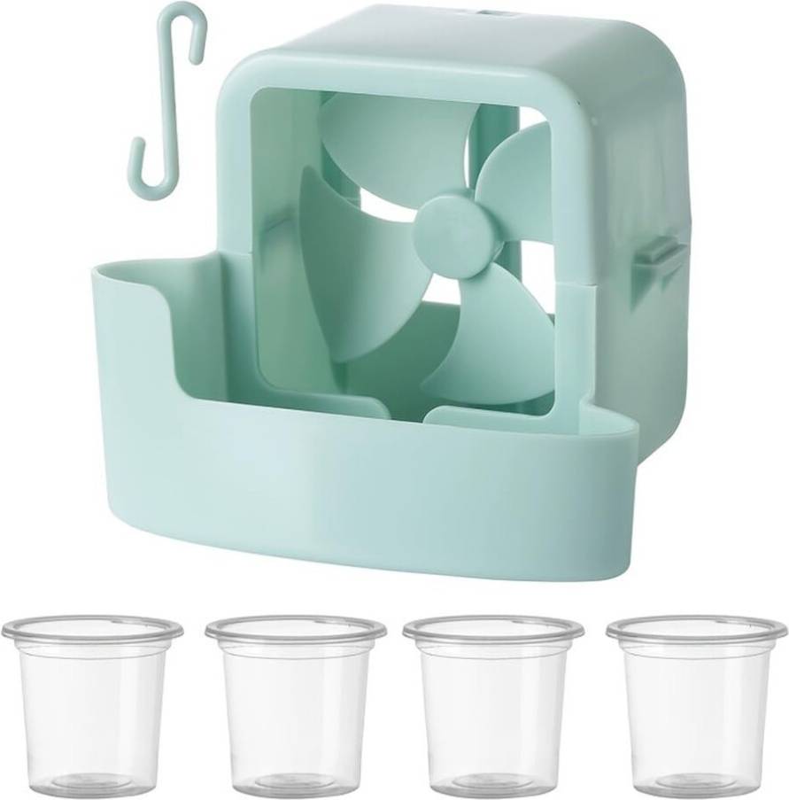Compact Fan Cooler Accessory Set Blue