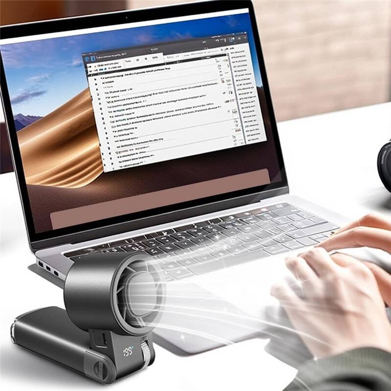 Foldable USB Rechargeable Portable Fan