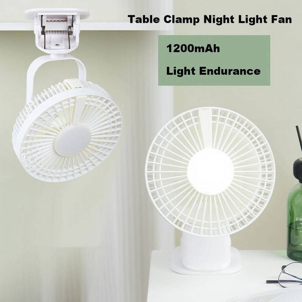 Portable Rechargeable 6-Inch Clip Fan