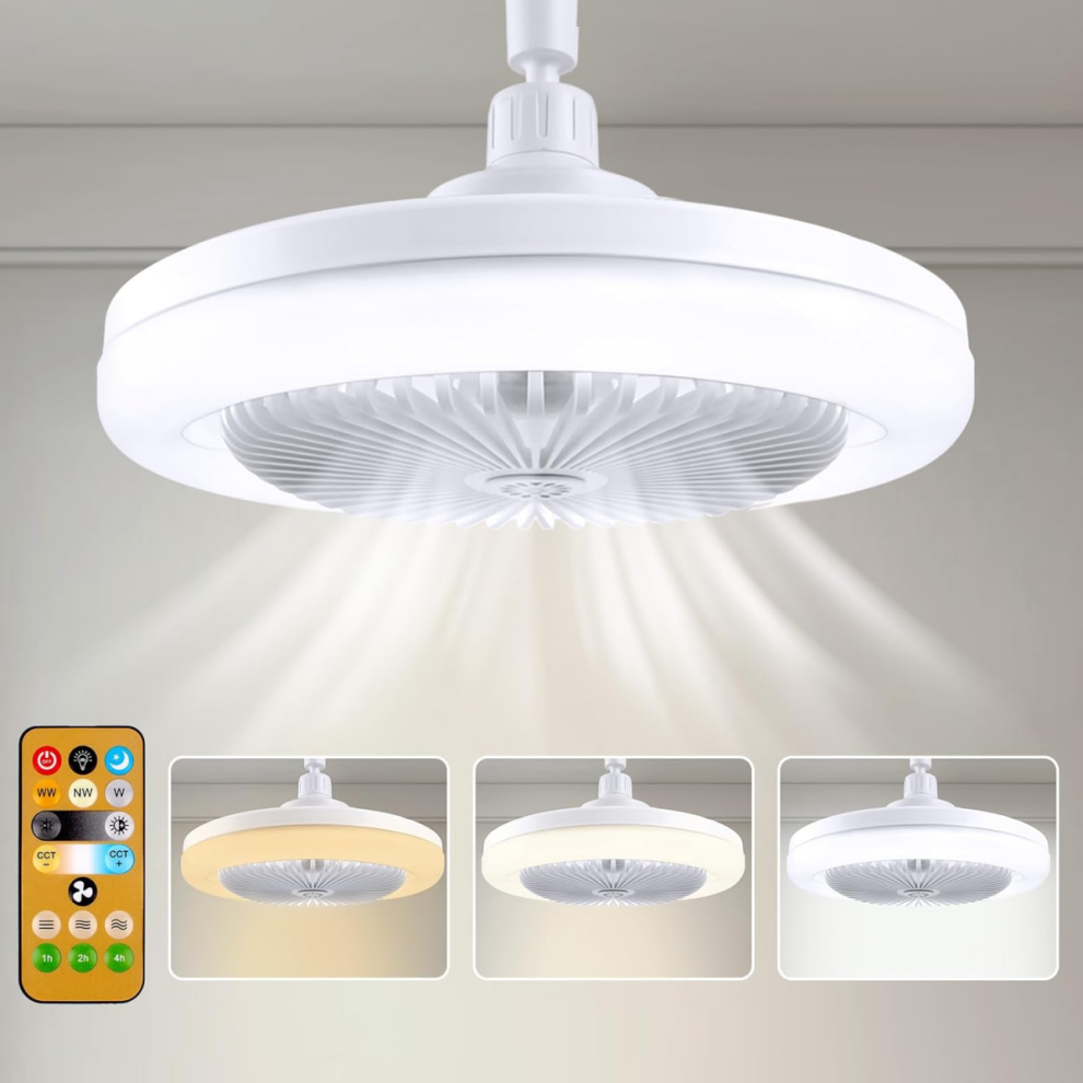 Ceiling Fan With Lights And Remote
