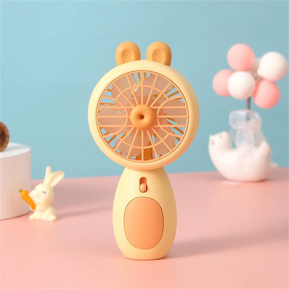 Handheld Fan LED USB Rechargeable Mini Fan